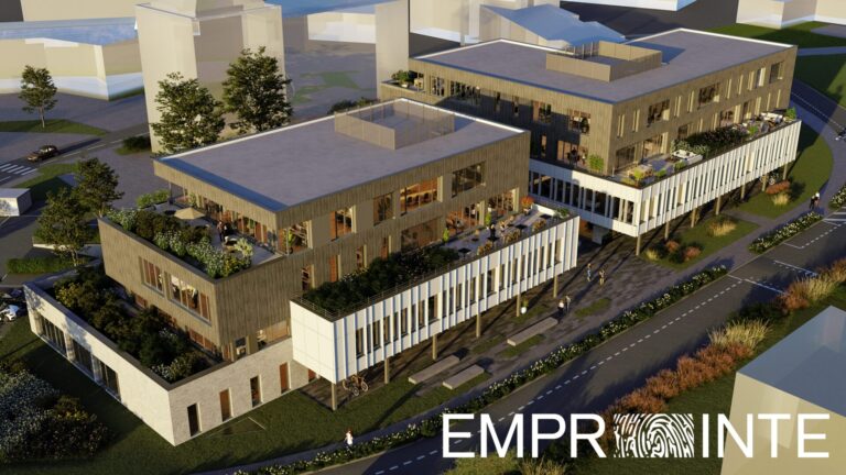 EMPREINTE : UN PROGRAMME TERTIAIRE LABELLISÉ PASSIF SUR L’AVENUE DE LA MARNE À MARCQ-EN-BARŒUL