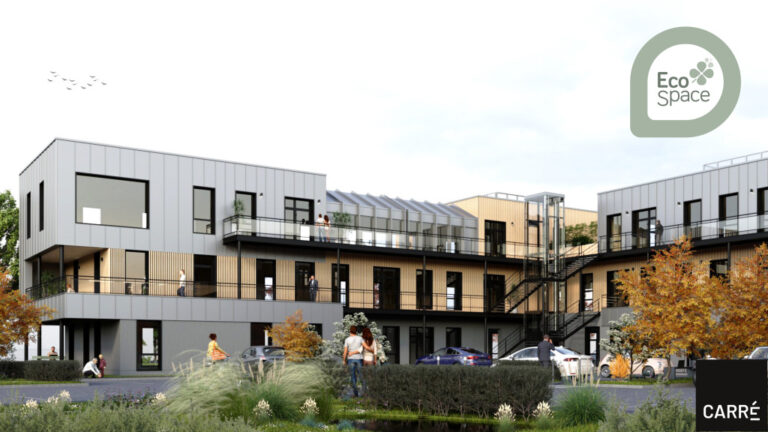 ECOSPACE, UNE CONSTRUCTION EN BOIS POUR UNE EMPREINTE ÉCOLOGIQUE RÉDUITE