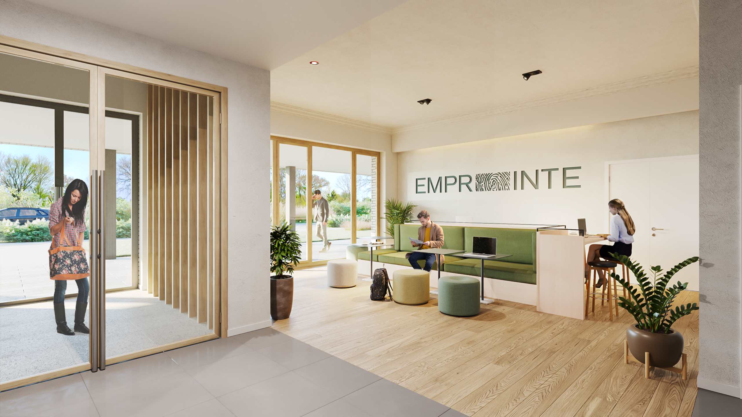 Bureaux- CARRÉ - EMPREINTE