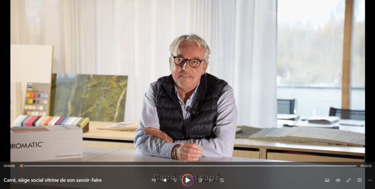 CARRÉ : UN SIÈGE SOCIAL DEVENU RÉFÉRENCE TECHNOLOGIQUE ET VITRINE DE SON SAVOIR-FAIRE